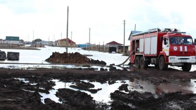 Глава МЧС: В Арыси затопило только один дом