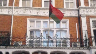 В Лондоне напали на посольство Беларуси 