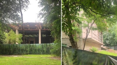 Аким Алматы заявил, что не может остановить строительство ресторана в парке Горького