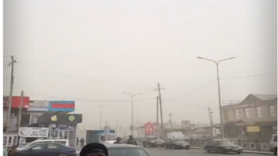 Плохая видимость и нечем дышать: Шымкент накрыла пыльная буря