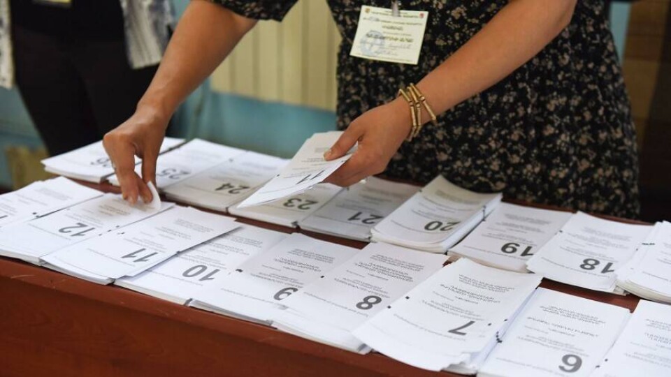 В Армении не смогли выбрать президента в первом туре