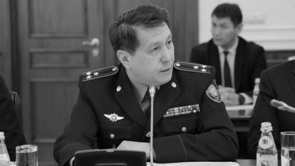 Начальник департамента полиции Жамбылской области покончил жизнь самоубийством