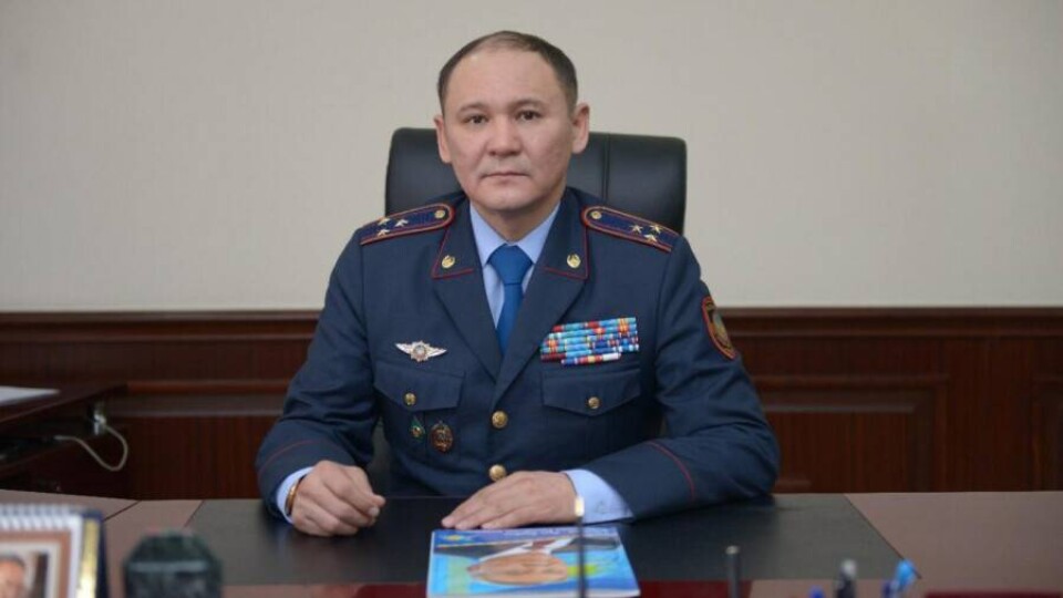 Начальником ДП Алматинской области назначили Арыстангани Заппарова