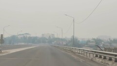 Смог накрыл Костанай из-за пожаров в России