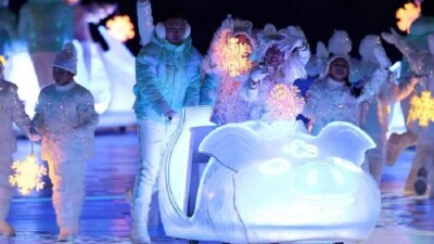 Церемония закрытия XXIV зимних Олимпийских игр в Пекине. Фото