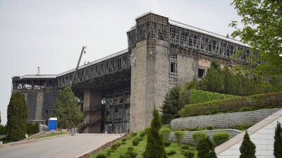 Что происходит на территории разрушенной резиденции президента в Алматы