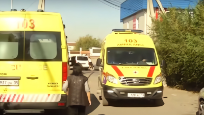 В Каскелене станцию скорой помощи разместили в здании кафе
