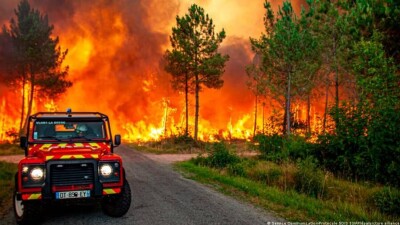 В Европе бушуют лесные пожары