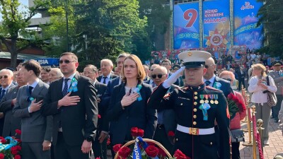 Генконсул США приняла участие в торжествах по поводу Дня Победы в Алматы