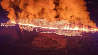 Как извержение вулкана в Исландии опустошило Гриндавик. Возможно, навсегда