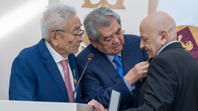 Международную премию Шарманова вручили в Алматы