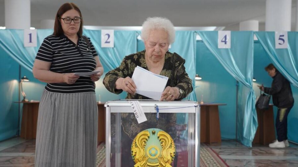 Так проходил референдум / Фото Informburo.kz