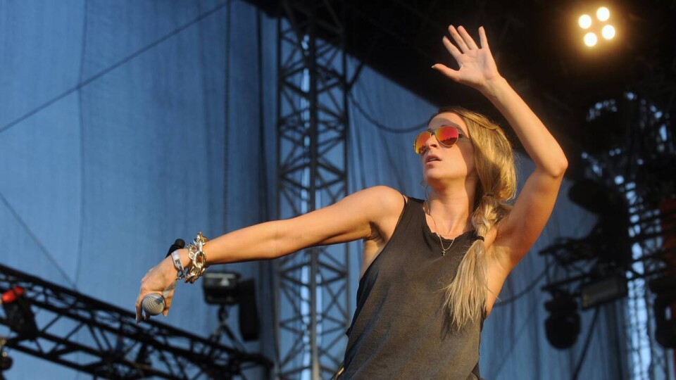 Певица Сандра Насич из Guano Apes / Фото с сайта Depositphotos.com