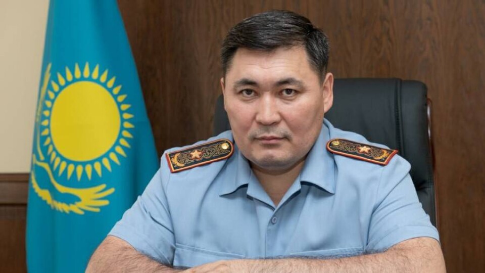 Комендант Алматы Канат Таймерденов