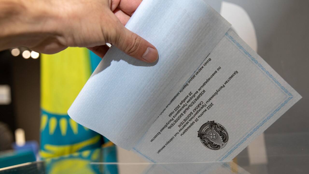 За пределами Казахстана проголосовали 7400 избирателей