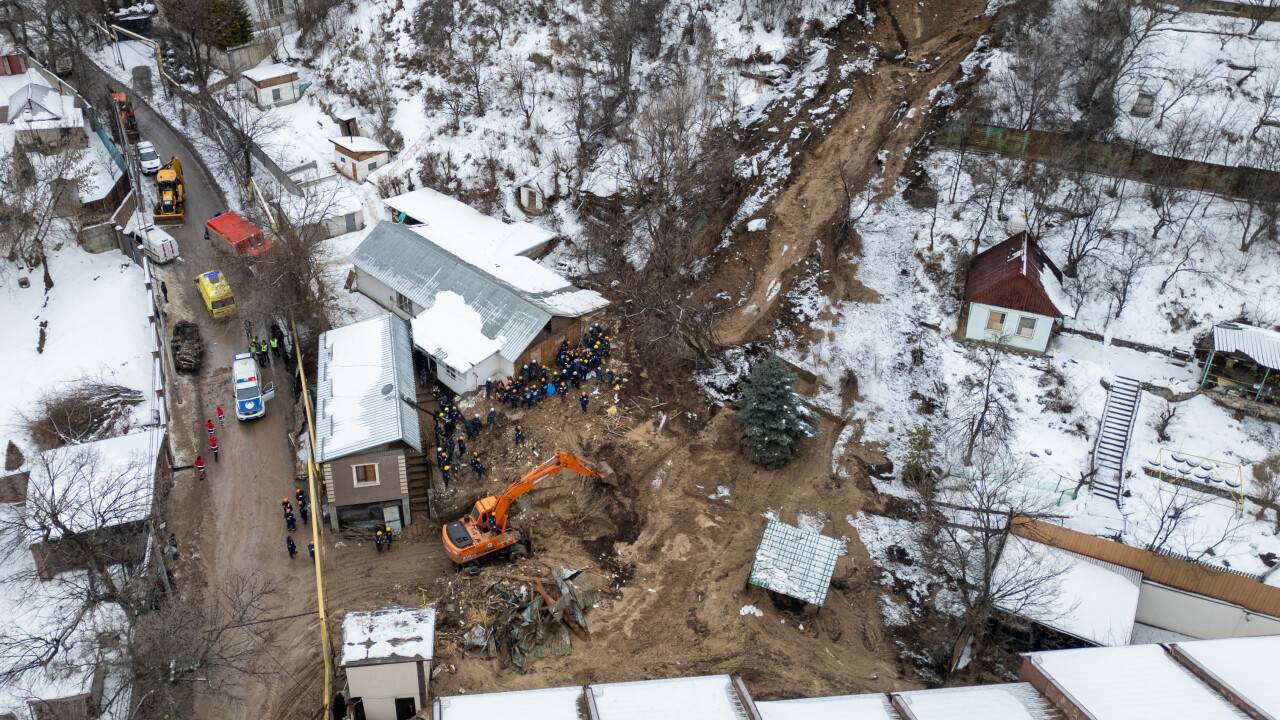 Алматыдағы лай көшкіні \ Фото: Informburo.kz