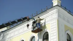 Астанада қасбетті жөндеу кезінде көтергіш құлап, жұмысшы қаза тапты