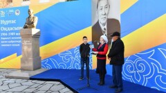 Алматыда қоғам және ғылым қайраткері Нұртас Оңдасыновқа ескерткіш ашылды