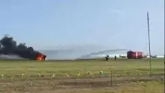 Қытайда ұшатын көліктер соқтығысып, бір адам жарақат алды