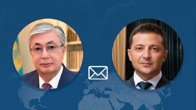 Қасым-Жомарт Тоқаев Украина президентіне құттықтау жеделхатын жолдады