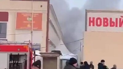 Барахолкадағы жаңа "Ялян" базарында өрт болды