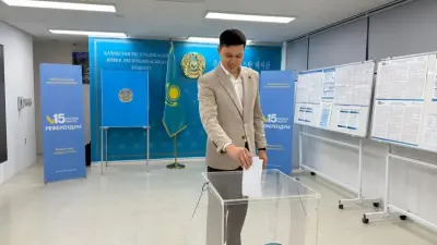 Оңтүстік Кореядағы отандастарымыз референдумда дауыс беруді бастады