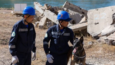 Енді құтқарушылар мен полицейлер оқушыларға дәріс оқиды