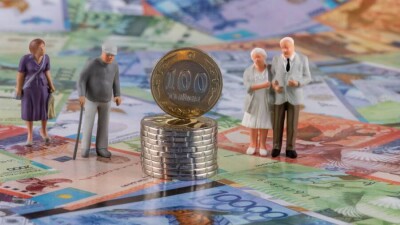 Зейнетақының орташа мөлшері – 105 мың теңге