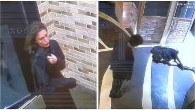 Жантүршігерлік кадрлар екенін ескертеміз! Сотта Бишімбаев Нүкенованы соққыға жыққан сәттің видеосы көрсетілді