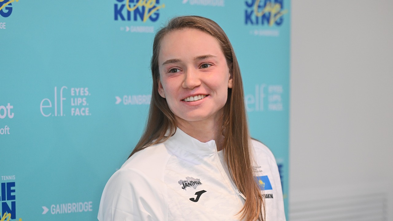 Теннисші Елена Рыбакина \ Фото: ҚТФ баспасөз қызметі