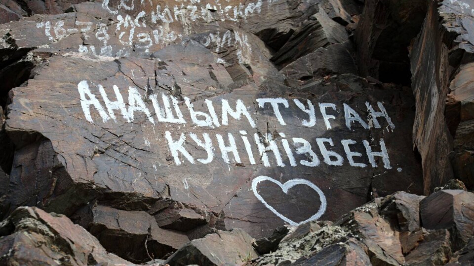 "Тастағы сурет үстіне өз есімін қашайды". Аққайнардағы таңбалы тастарға жойылу қаупі төніп тұр