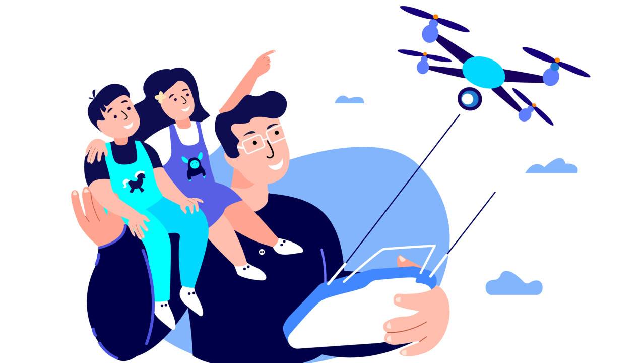 Әкесі мен балалары. Иллюстрация: depositphotos.com