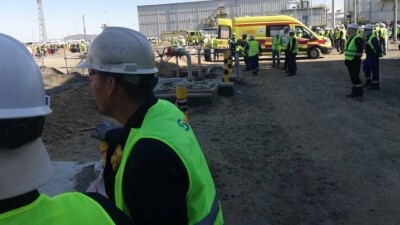 Около 4000 работников отправили в отпуск после взрыва на Тенгизе