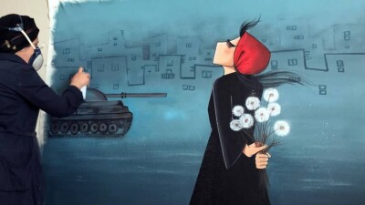 Как живут женщины в Афганистане. Смелые работы художницы, выросшей на войне