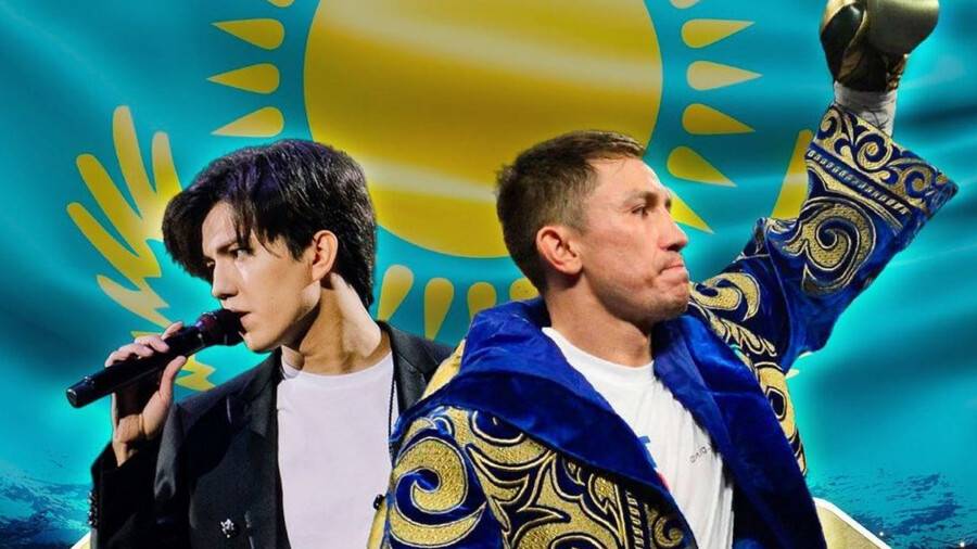 Димаш Құдайберген Головкин мен "Канелоның" жекпе-жегінде Қазақстан әнұранын орындайды