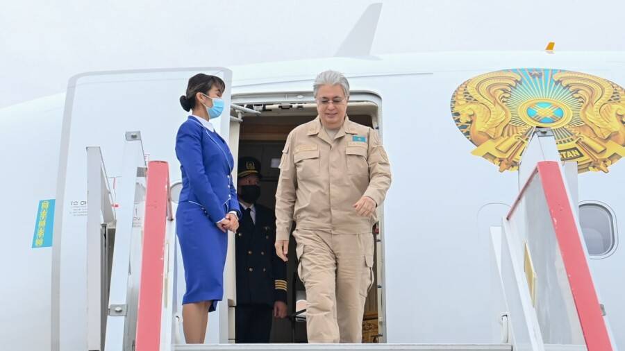 Қасым-Жомарт Тоқаев Қостанай облысына келді