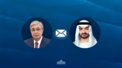 Токаев поздравил президента ОАЭ с Национальным днём