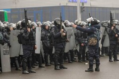 Из-за антитеррористической операции в Алматы перекрыли улицы в центре города