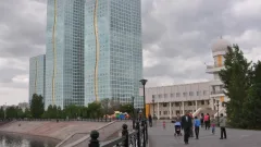 Дорогу внутри Центрального парка временно закроют в Астане