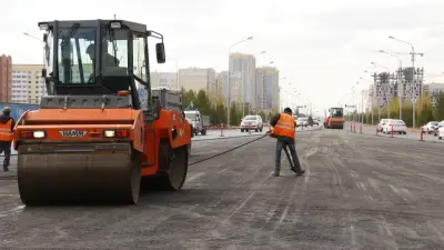 Новый участок дороги по улице Рыскулова открыли в Астане