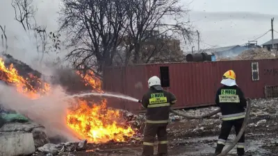 Пожар на свалке под Алматы потушили спустя неделю