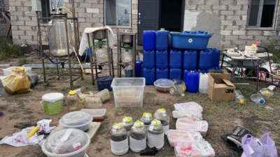 Крупную нарколабораторию ликвидировали в Акмолинской области