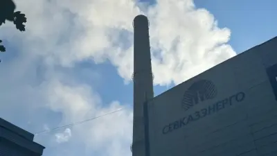 Дымовую трубу, которую построили вместо рухнувшей, протестировали на ТЭЦ в Петропавловске