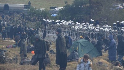 Мигранты на белорусско-польской границе стали жаловаться на симптомы ОРВИ