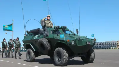 Минобороны Казахстана предупредило о перекрытии дорог перед военным парадом