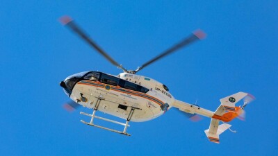 Вертолёт "Казавиаспаса" совершил жёсткую посадку в ЗКО