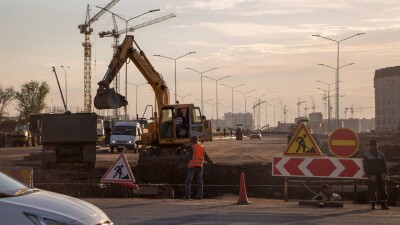 Почти на три недели перекроют движение на участке проспекта Туран в Астане