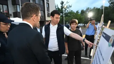 "Не сдадите вовремя школу – не купим квартиры для соцпрограмм". Аким Алматы поставил условие застройщику