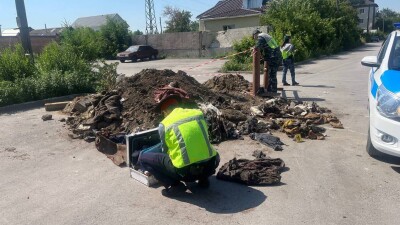 Останки ещё одного человека обнаружили при замене труб в Костанае