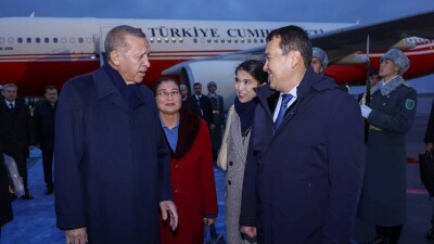 Президент Турции Реджеп Тайип Эрдоган прилетел в Астану